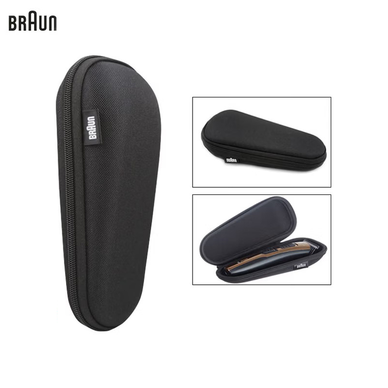Electric Shaver Rotary - กล่องเก็บของแบบแข็งอเนกประสงค์สำหรับเครื่องโกนหนวดไฟฟ้าของ Braun ใช้ได้กับรุ่นซีรีส์ 3/5/7/9 CoolTec และรุ่น