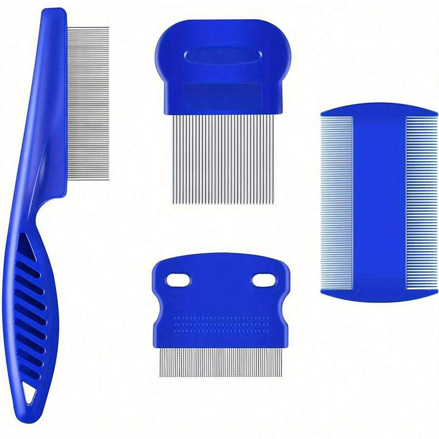 4 ชิ้น/6 ชิ้น หวีสำหรับสัตว์เล - Comb Fine Tooth บทวิจารณ์และราคา