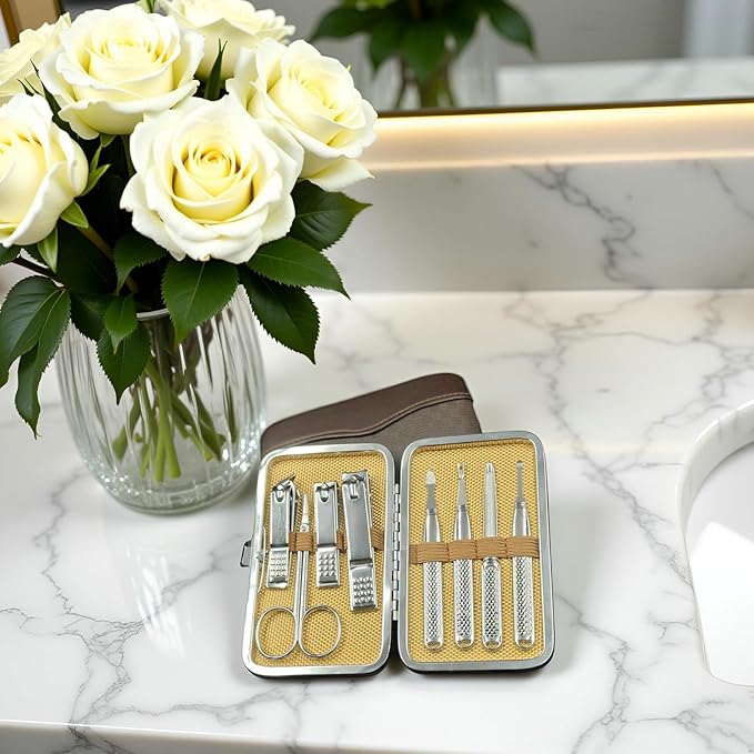 ชุดทำเล็บสำหรับผู้ชายและผู้หญิ - Men'S Grooming Accessories Kit บทวิจารณ์และราคา