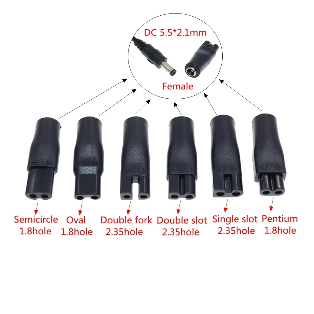 สายชาร์จสำรอง 8 ชิ้น 5V อะแดปเ - Electric Shaver Rotary บทวิจารณ์และราคา