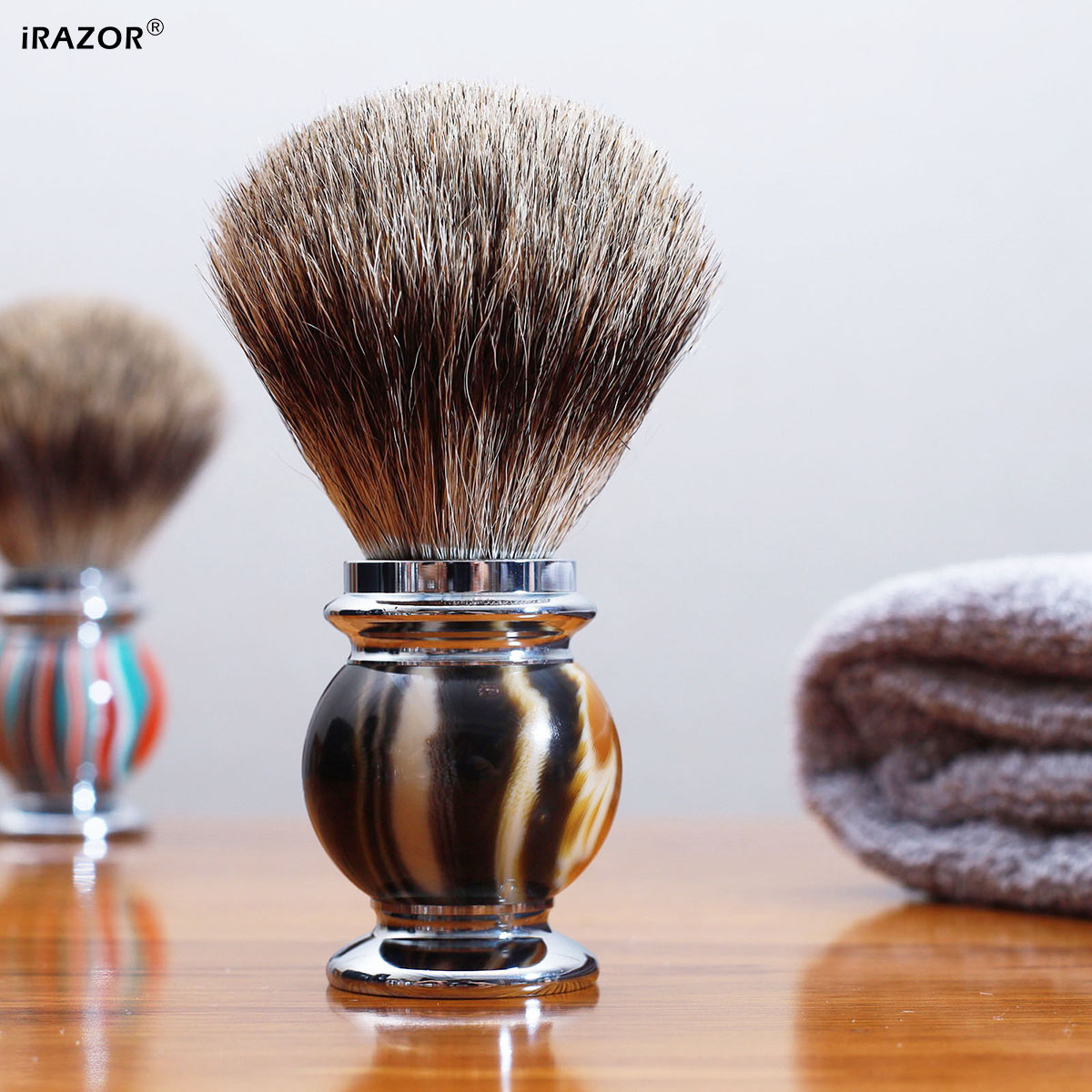 แปรงโกนหนวด iRAZOR Silvertip ส - Men Grooming Hygiene บทวิจารณ์และราคา
