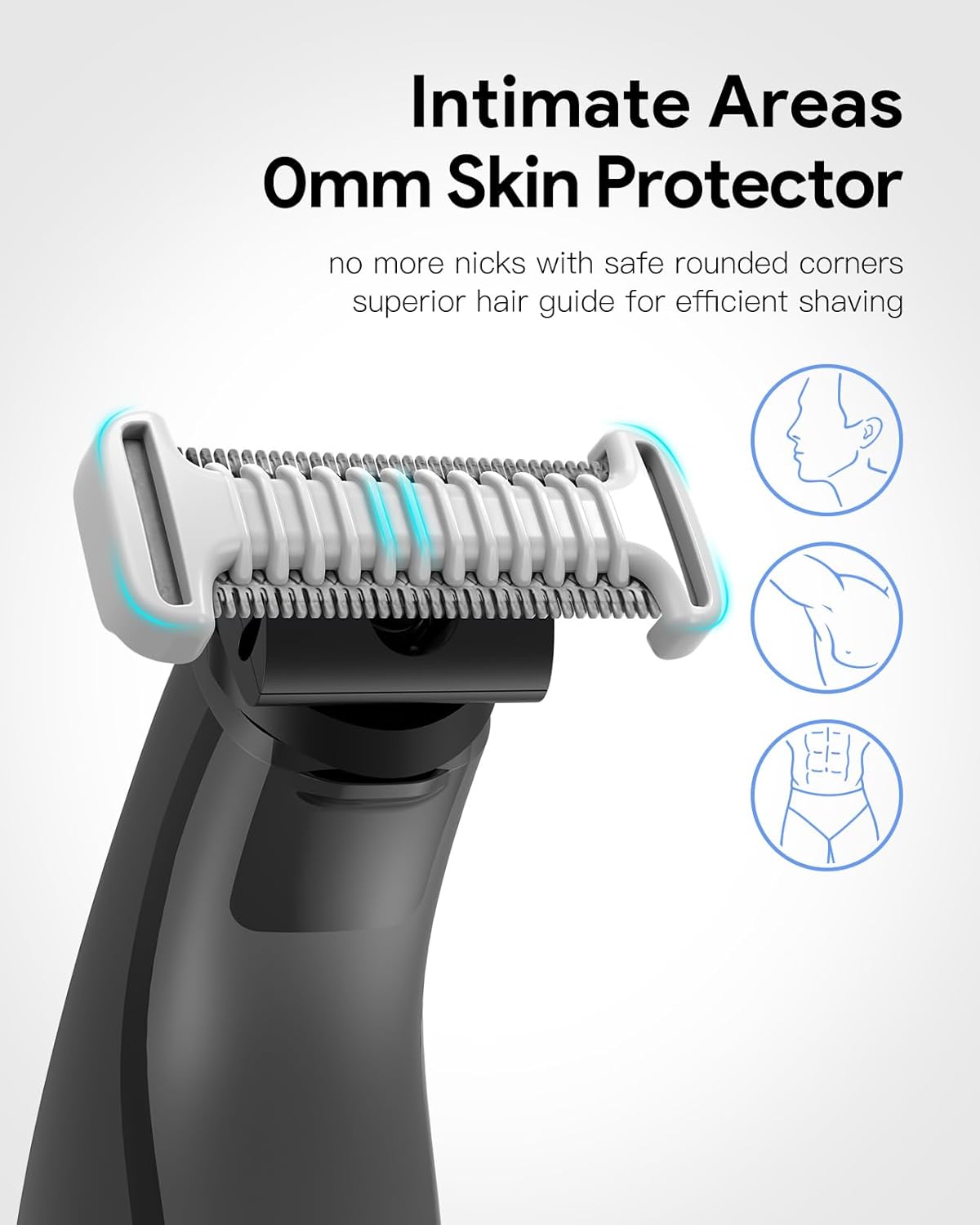 อุปกรณ์ป้องกันผิวและหวีสำหรับร - Electric Shaver Rotary บทวิจารณ์และราคา
