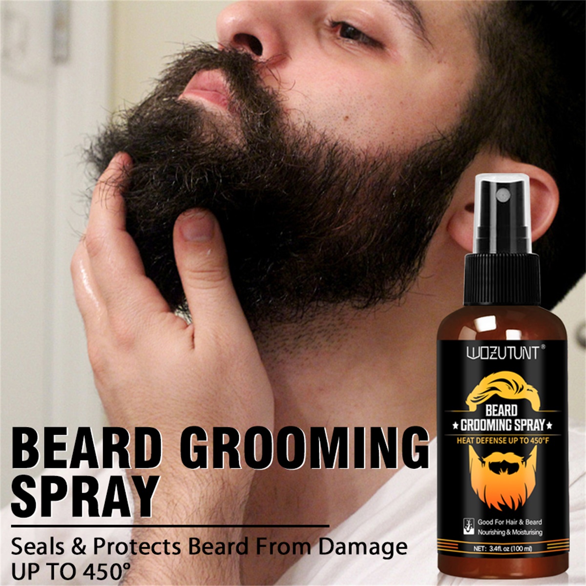 น้ำมันบำรุงหนวดให้ความชุ่มชื้น - Beard Oil Growth บทวิจารณ์และราคา
