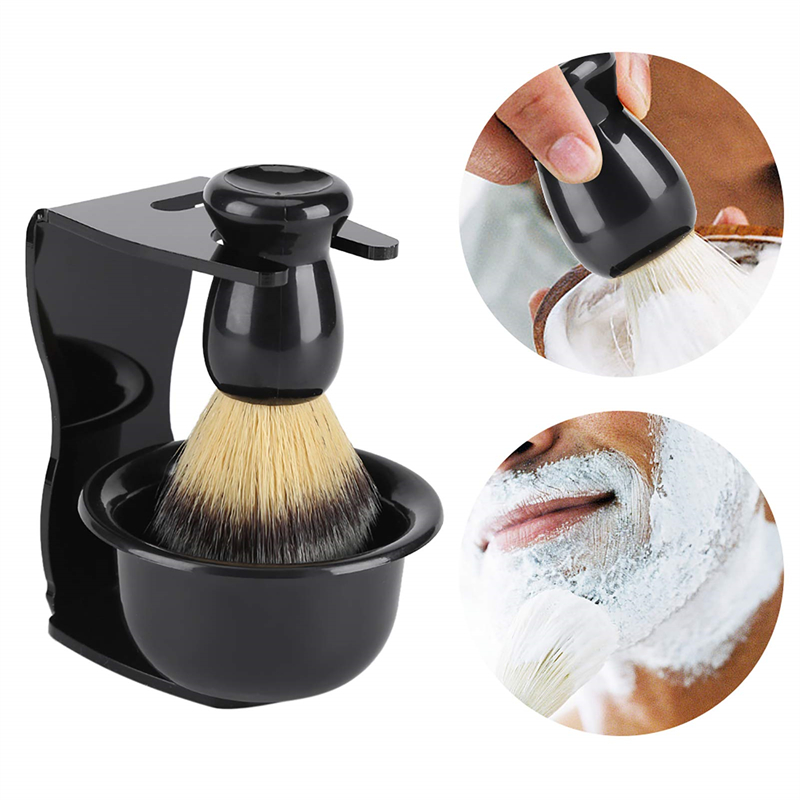 ชุดแปรงโกนหนวดและถ้วยพร้อมขาตั - Men'S Grooming Accessories Kit บทวิจารณ์และราคา