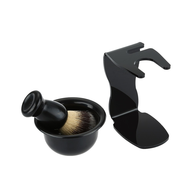 ชุดแปรงโกนหนวดและถ้วยพร้อมขาตั - Men'S Grooming Accessories Kit บทวิจารณ์และราคา