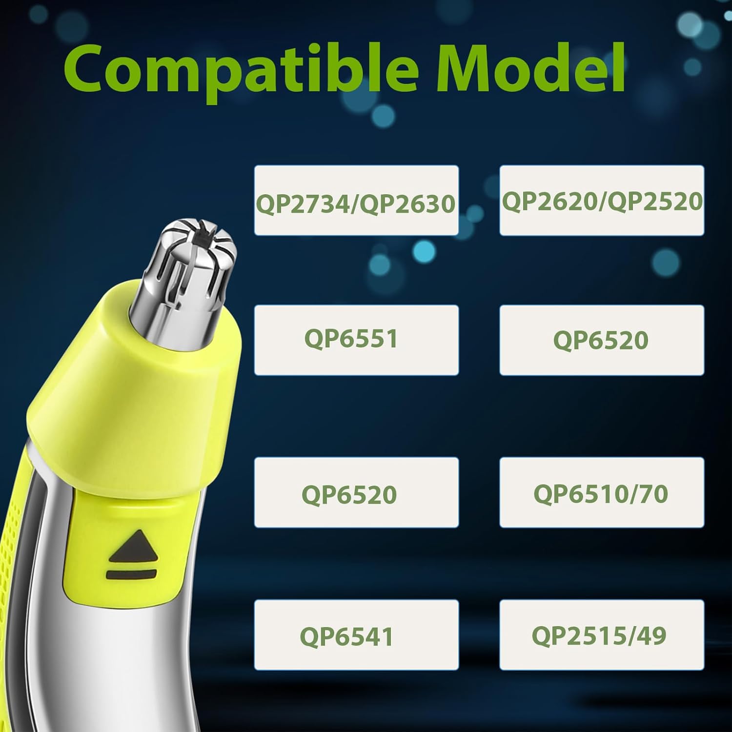 YUKU ผมจมูก Trimmer เปลี่ยนใบม - Electric Shaver Rotary บทวิจารณ์และราคา