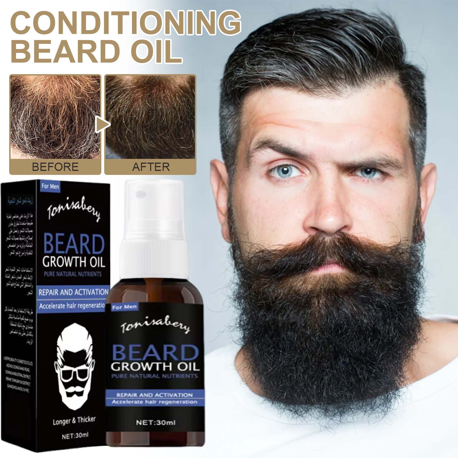 น้ำมันบำรุงหนวดเครา บาล์มแว็กซ - Beard Oil Growth บทวิจารณ์และราคา