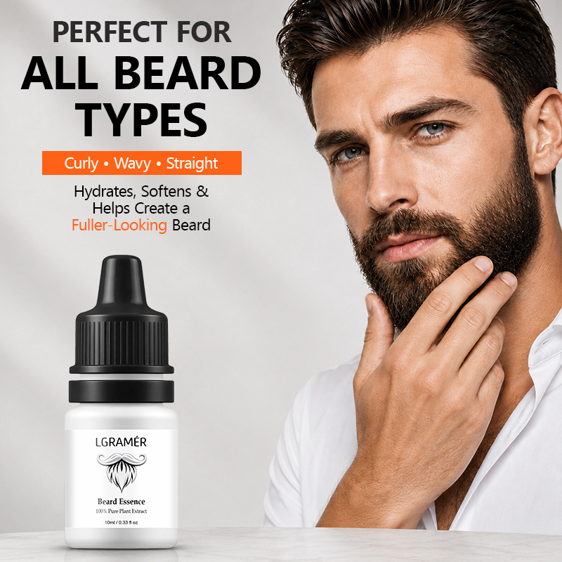 เซรั่มปลูกหนวดเคราสำหรับผู้ชาย - Beard Oil Growth บทวิจารณ์และราคา