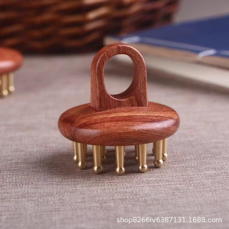 หวีทองแดงไม้จันทน์หอม หวีซี่ถี - Comb Fine Tooth บทวิจารณ์และราคา