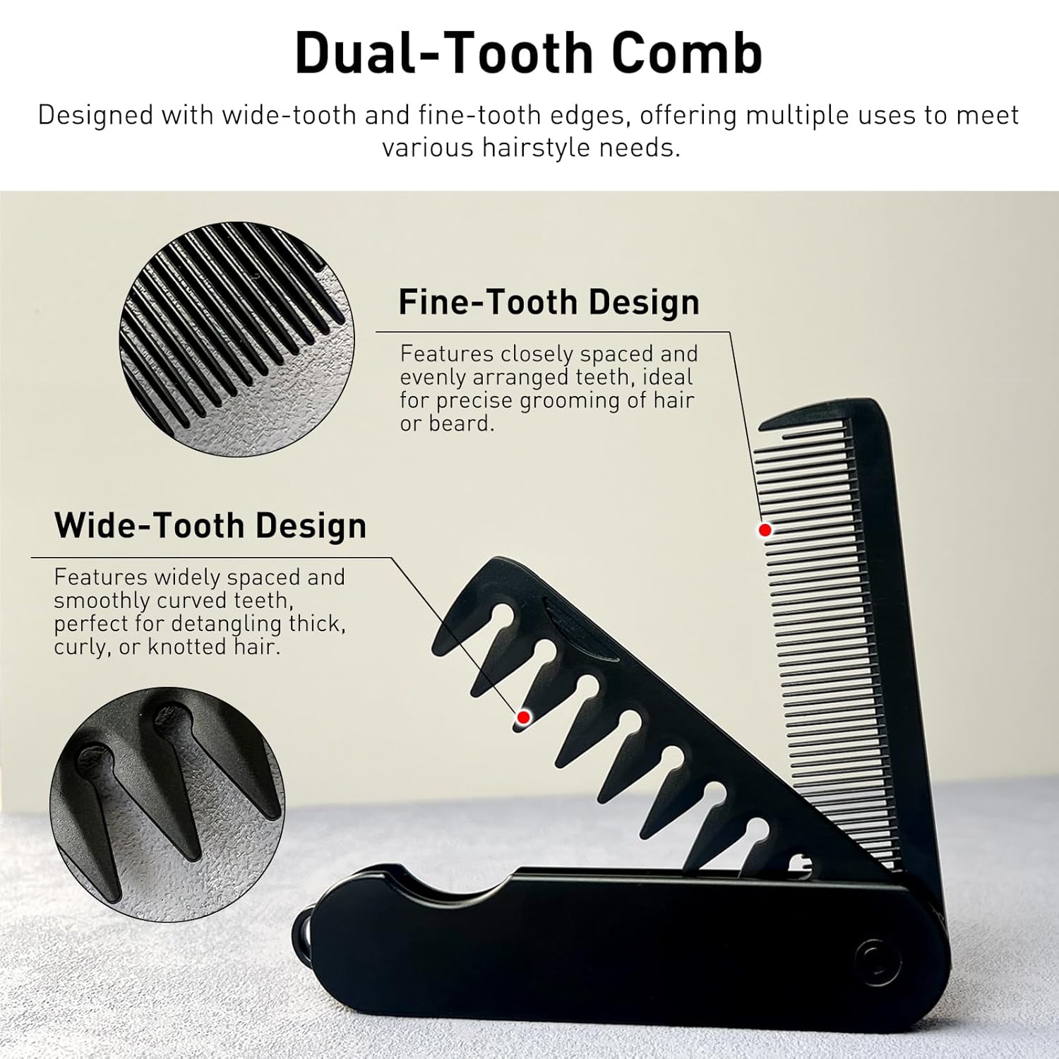 หวีพับได้สำหรับผู้ชาย 2 in 1 ห - Men'S Grooming Accessories Kit บทวิจารณ์และราคา