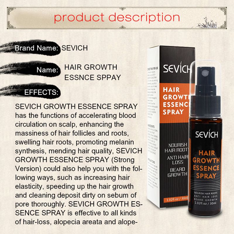 Sevich 30Ml Hebal น้ำมัน Essen - Beard Oil Growth บทวิจารณ์และราคา
