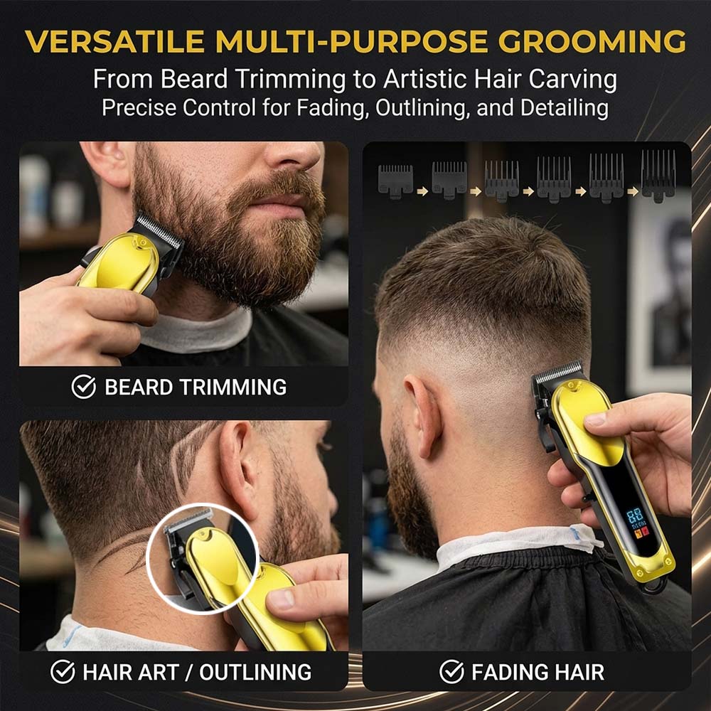 ชุดเครื่องตัดผมมืออาชีพสำหรับผ - Men'S Grooming Accessories Kit บทวิจารณ์และราคา