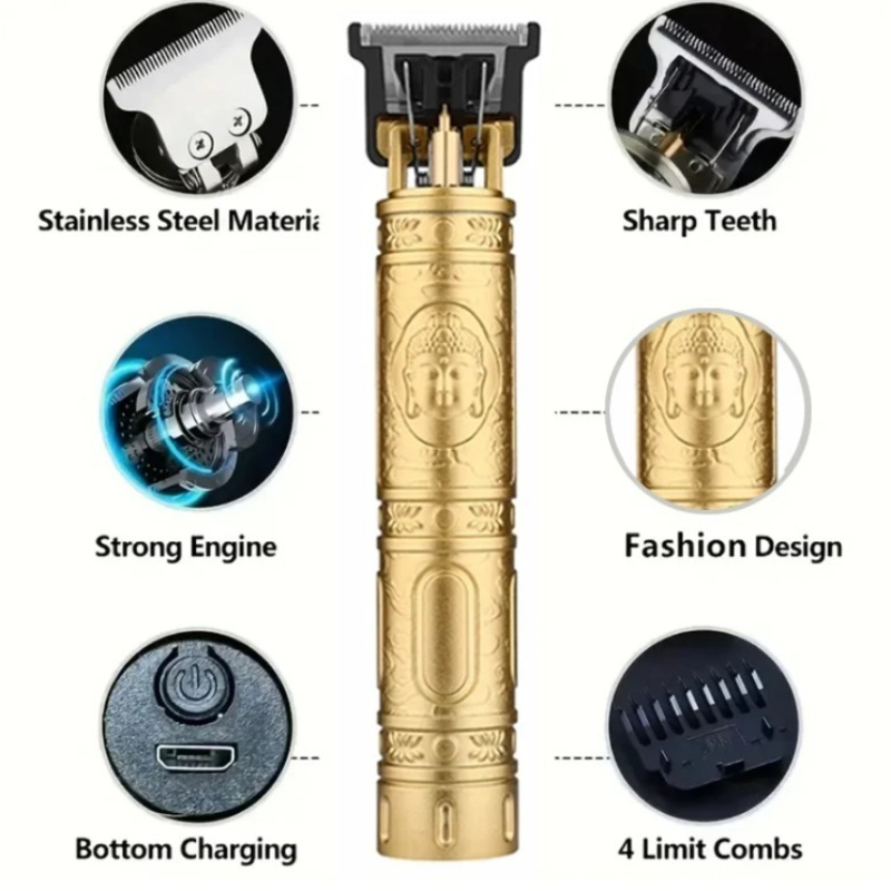 เครื่องตัดขนหนวดไฟฟ้า T9 แบบไร - Men Grooming Hygiene บทวิจารณ์และราคา